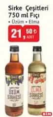 FIÇI SİRKE ÇEŞİTLERİ 750 ML